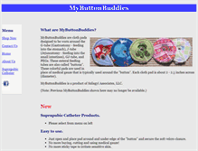 Tablet Screenshot of mybuttonbuddies.com